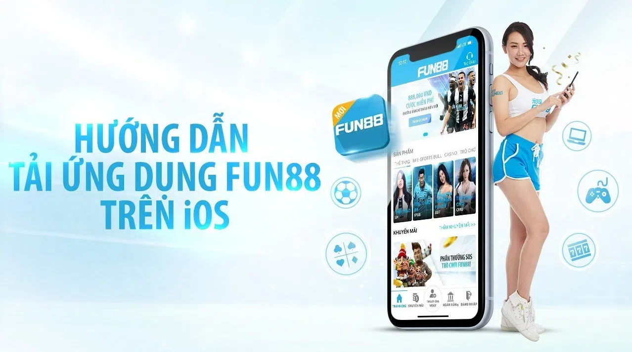 Fun88 Asia và Hướng Dẫn Thiết Lập Ứng Dụng Fun88 iOS: Trải Nghiệm Cá Cược Mọi Lúc, Mọi Nơi