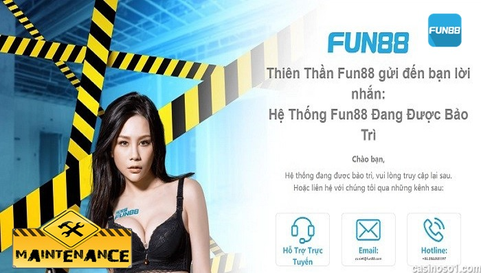 Thông Báo Bảo Trì và Cách Liên Hệ Fun88: Đảm Bảo Trải Nghiệm Liền Mạch và Hỗ Trợ Kịp Thời