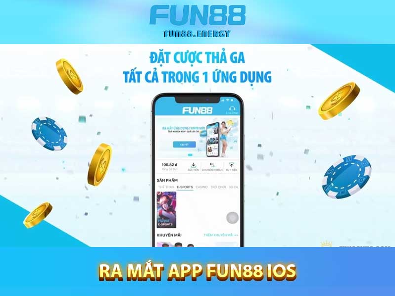 Ra Mắt Ứng Dụng Fun88 iOS: Trải Nghiệm Cá Cược Đỉnh Cao Trên Thiết Bị Di Động