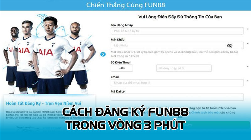 Hướng Dẫn Lập Tài Khoản Fun88: Quy Trình Đăng Ký Nhanh Nhất Dành Cho Người Chơi Mới