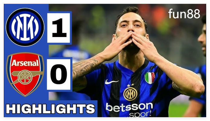 Đánh Giá Fun88:Đánh Giá Trận Đấu Champions League Inter Milan 1-0 Arsenal